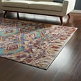 thumbnail image 6 of Modway Centehua Distressed Southwestern Aztec 8x10 Area Rug in Multicolored, 6 of 8