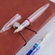thumbnail image 5 of 0.5mm Nib Fountain Pen with Eyedropper Transparent Pens Red, 5 of 5