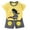 ZA Gold, variant on Baby Boy Summer Clothes Summer Cotton Dog Print Short Sleeve T Shirt and Shorts for Kids Toddler Outdoor Adventure Wear Baby Outfits Boy A 18 Months-24 Months