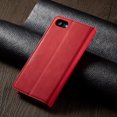 thumbnail image 5 of iPhone 7 / 8 / SE 2020 / SE 2022 Wallet Case Luxury PU Leather Case, Book Folding Flip Retro Case with Kickstand, [RFID Blocking] Credit Card Slot Magnetic Closure Protective Cover, Red, 5 of 8