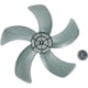 thumbnail image 2 of EchoBliss Hoja De Ventilador De Plástico Para El Hogar De 16 Pulgadas Cinco Hojas Con Cubierta De Tuerca Para Pedestal, 2 of 10