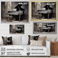 thumbnail image 4 of Designart "Melancholic Melodies Of The Grey Piano I" Music Floater Framed Canvas Art Print, 4 of 5