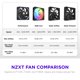 thumbnail image 5 of Ventilador para PC NZXT F120X 120 mm PWM RGB de bajo ruido, negro, 5 of 9