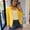 Yellow, variant on Dyfzdhu Solid Color Short Blazers For Women Long Sleeve Pocket Jacket Outerwear Open Stitch Cardigan, Yellow S
