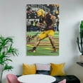 thumbnail image 6 of Cam Skattebo Canvas Poster Artworks Canvas Poster Room Aesthetic Wall Art Prints Home Modern Decor Gifts 12x18inch(30x45cm), 6 of 6