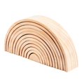 thumbnail image 2 of Yinanstore 12Pcs Wooden Rainbow Blocks,Puzzle Toy Geometry Bricks,Learning Building Blocks Educational Toys,Kids Puzzle Toy B, 2 of 8