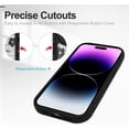 thumbnail image 4 of Case for iPhone 14 Pro Max, Protective Phone Case for iPhone 14 Pro Max 2022 (6.7 Inch) Fashionable Black Flowers Designs Cover for Women Girls, 4 of 13