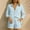 J01#Sky Blue, variant on zfwon Women'S Casual Co Ord Set Solid Color Long Sleeve Collared Button Shirts & Elastic Waist Shorts with Pocket 2 Piece Outfits Matching Sets Lounge Wear Outfits
