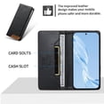 thumbnail image 2 of Funda Tipo Cartera de Cuero Sintético para XIAOMI 17 Pro Max Bloqueo RFID, con Ranuras para Tarjetas y Bolsillo para Efectivo, Cierre Magnético Fuerte Negro, 2 of 6