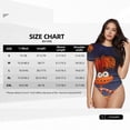 thumbnail image 6 of Lsque inside out 2 Women's Crew Neck Short Sleeve Bodysuit Basic T Shirts Tops Onesie Adult Cute Pajama-Medium, 6 of 8
