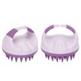 thumbnail image 4 of Cepillo de Masaje para el Cuero Cabelludo Cepillo de champú Anticaspa para Limpieza del Cuero Cabelludo de Silicona Suave Impermeable para Mujeres Hombres Viajes a Casa ANGGREK Otros, 4 of 8