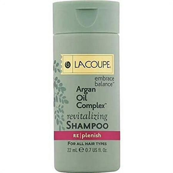 Lacoupe Argan Oil Complex Revitalizing Shampoo - 0.75 Oz - Set of 18 - Total 13.5 Oz
