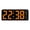 White shell orange l, variant on Yihuala Multifunctional LED Night Light and Digital Alarm Clock with Temperature Week Time Display and 12/24 Hour Format Clock