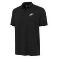 thumbnail image 2 of Men's Antigua  Black Philadelphia Eagles Reprocess Polo, 2 of 3