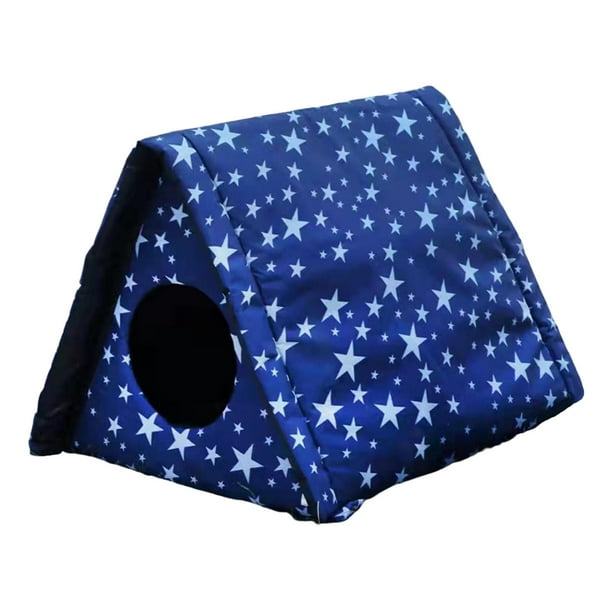 Casa para gatos para exteriores Sunnimix Refugio de gatos callejeros 35cmx30cmx35cm