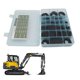 thumbnail image 5 of Kit De Sellos Para Sistema De Aire Acondicionado, Kit Surtido De Juntas Tóricas Resistentes Al Calor, Caucho Confiable Resistente A La Abrasión Para Accesorios De Automóviles OTVIAP O Ring Sealing Assortment Kit, 5 of 8