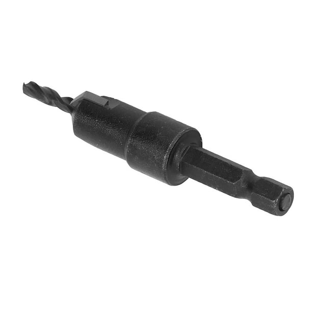 Broca avellanadora para madera, broca avellanadora de 3,5 mm con broca cónica Broca avellanadora cónica Instalación sin esfuerzo