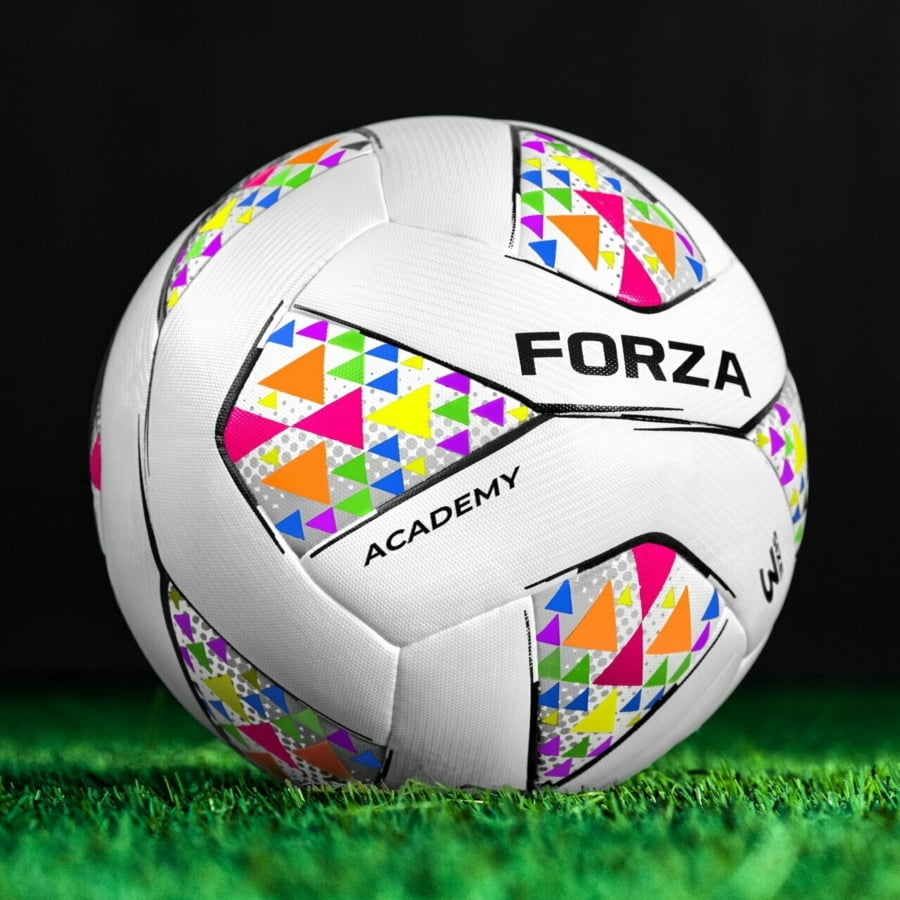 FORZA Academy Soccer Ball – FIFA Basic Standard Training & Match Ball | Durable TPU with 3D Surface for Control | Sizes 3, 4 & 58