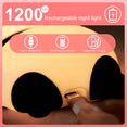 thumbnail image 5 of Panda Cute Night Light for Kids,Rechargeable Dimmable Squishy Night Light for Toddler Teens Room Decor,Silicone Nightlight,Birthday Gifts, 5 of 9