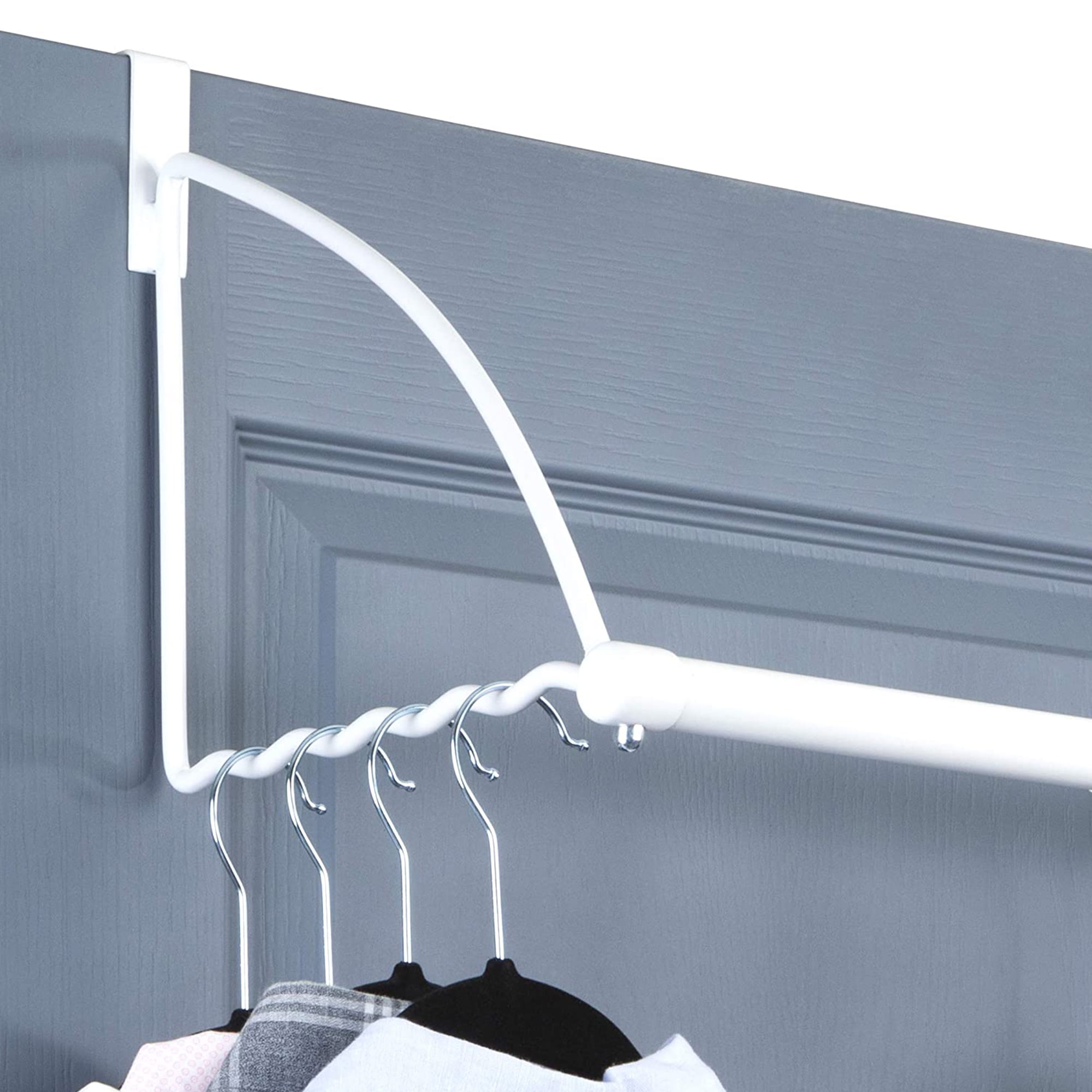 Over Door Hanger - Single Closet Hook Retractable Collapsible Folding –  Hold N' Storage