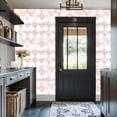 thumbnail image 3 of Pink Peel and Stick Wallpaper Pink Clown Faces Diamond Soft Watercolor Effect Spring Wall Mural 17.7in x 9.8ft Self Adhesive Removable Wall Paper Renter Friendly Wallpaper for Girls Bedroom Nursery, 3 of 8