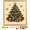 018# Tree, variant on DIY Christmas Pearl Diamond Painting Art Kit with Frame, DIY 3D Pearl Art Craft Kit, Holiday Christmas Wall Decor, Handmade Home Decoration Gift for Adults