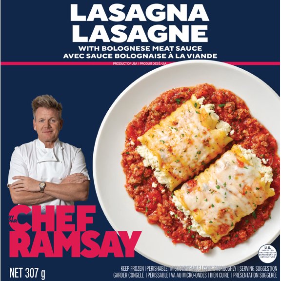 Par Chef Ramsay Lasagne avec Sauce Bolognaise à la Viande 307 g