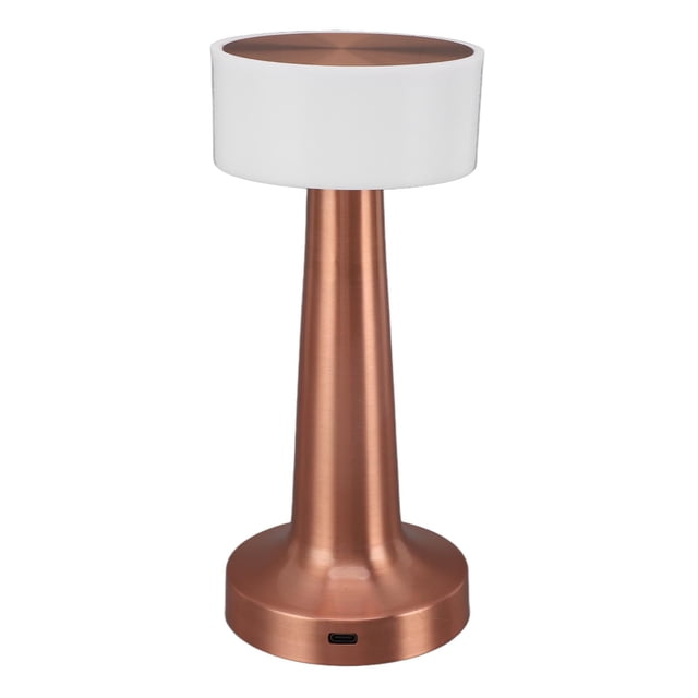 Lámpara De Mesa Inalámbrica Con Atenuación Continua, Luz Nocturna Con Control Táctil De Carga USB Con 3 Modos De Luz Para Dormitorio, Sala De Estar
