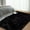 Pure black, variant on RONSHIN Area Rugs Washable Carpets Fluffy Area Rug Shag Rugs Modern Indoor Carpet Plush Fluffy Rugs for Bedroom Living Room Nursery Room Red 9ft