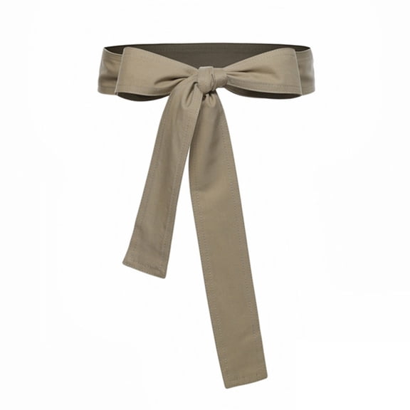 JZROCKER Simple Ribbon Sash Belt for Trenchcoat Selftied Waist Belt Adjustable Strap Winter Accessories Waistband for Outerwear