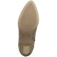 thumbnail image 4 of STYLE & COMPANY Womens Brown Comfort Arlenee Almond Toe Block Heel Zip-Up Slouch Boot 6 M, 4 of 4