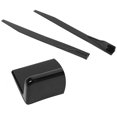 thumbnail image 4 of Side Skirt Rocker Splitters Winglet Diffuser Side Skirt Splitter Car Side Skirt 2pcs Car Side Skirt Splitter Lip Winglet Diffuser Universal 120cm/47.2in Glossy Black, 4 of 8