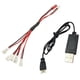 thumbnail image 2 of Aptador De De Batería De 2 A 5 Baterías Con Cable USB 2 Zulema Cable de salida múltiple, 2 of 6