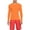 Orange, variant on Otqutp Boys Compression Shirt Kids Long Sleeve Athletic Undershirt Youth Quick Dry Base Layer Tops Summer Autumn Training Clothes