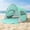 Mint Green, variant on WolfWise UPF 50+ Easy Pop Up 1-2 Person Beach Tent Sport Umbrella Instant Sun Shelter Tent Sun Shade Canopy, Blue