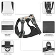 thumbnail image 6 of Fuzoiu Pirate Skull And Anchor Print Reflective Dog Harness,Adjustable, Breathable Pet Vest,Dog Harness No Pull,No Choke Pet Vest for Small, Medium, and Large Dogs-Small, 6 of 6