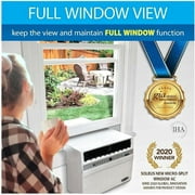 Soleus Air WS4-08EW-301 8000 BTU Saddle Window AC with Wi-Fi & Voice control