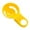 Yellow, variant on Funnel,Eggs Separator Sifting Kitchen Gadget Plastic Filter Sieve Divider Holder
