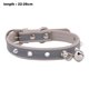 thumbnail image 2 of Collar de cuero para gatos con tachuelas para razas pequeñas a medianas grandes El mejor regalo Collares con tachuelas para mascotas Adepaton CPB-US-YY166-1, 2 of 5