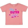 thumbnail image 3 of Inktastic Big Sister Again with Flowers and Arrow Girls Baby T-Shirt, 3 of 5