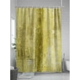thumbnail image 5 of Shower Curtain Yellow Paint Bathroom Curtains with Hooks, Waterproof Fabric Abstract Art Graffiti Bath Shower Curtains Set for Bathroom Bathtubs Decor 72x72 Inch, 5 of 8