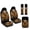 Black Sunflower Highland Cattle, variant on Xixirimido Car Seat Covers for Front Seats 5Pcs Car Accessories with Seat Belt Covers & Center Console Cover Universal Fit for SUVs,Vans,Trucks,Sedans, Bear Forest Camo