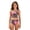 Multicolour, variant on Gunia Swimsuit Girls 2 Piece Floral Leopard Print Bikini Summer Tankini With Side Design Swimwear Bathing Suit Teen Girls Swimsuits 7-14 Years