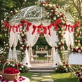 thumbnail image 5 of Feledorashia Bow Ribbon Garland, Party Bunting Decoration, Streamer for Wedding Birthday Shower Anniversary Wall Backdrop Table and Decor, Preassembled Fabric Bows with Continuous Cord and Shape, 5 of 6