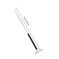 thumbnail image 2 of CRAFTHROU 1 Pair Metal Drum Stick Silver Weight Training Exercise for Drumming Performance, 2 of 7