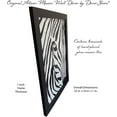thumbnail image 2 of Decorative Glass Mosaic Wall Art for Home Décor | Large Framed Artwork Zebra Print, 2 of 5