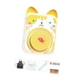 thumbnail image 4 of KLKCMS Electric Pottery Wheel Set for Kids Apron Beginner Artwork Porcelain Machine Cat, 4 of 9