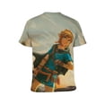 thumbnail image 3 of The Legend Of Zelda Breath of The Wild Unisex Short Sleeve T Shirt Daily Novelty 3D Printed T-Shirts Soft Comfortable Tee Shirt Top For Men And Women, 3 of 7