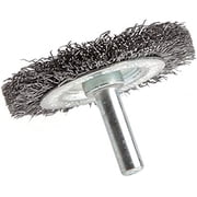 Forney Industries Command PRO Wire Wheel Crimped, 2 in x .014 in x 1/4 in Shank, Bulk