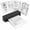 Black, variant on Wireless Thermal Printer, Portable Inkless Printer Supports US Letter & A4, Compatible with iOS Android Laptop, Bluetooth Printer for Home Car Office Travel,White